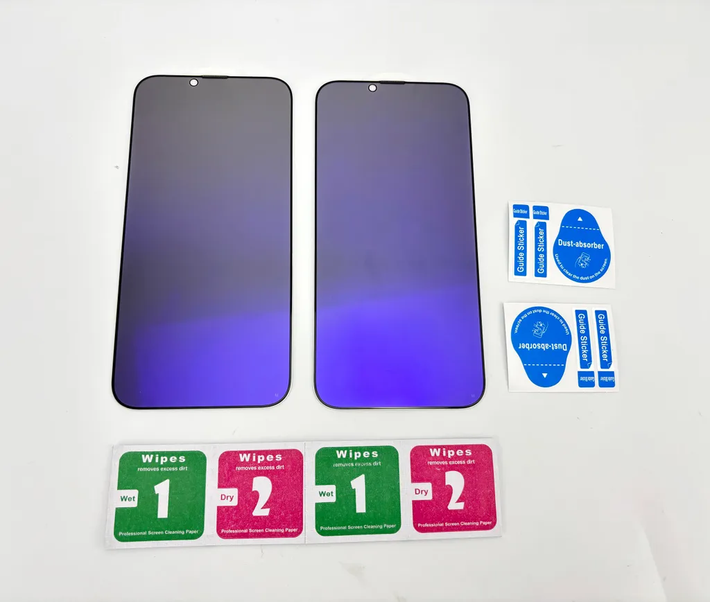Ones iPhone 13/13 Pro / 14 Pellicola protettiva dello schermo, Durezza 9H, Ultra Resistente, Vetro temperato infrangibile a copertura totale con kit di allineamento automatico, 1 Pezzo, Clear