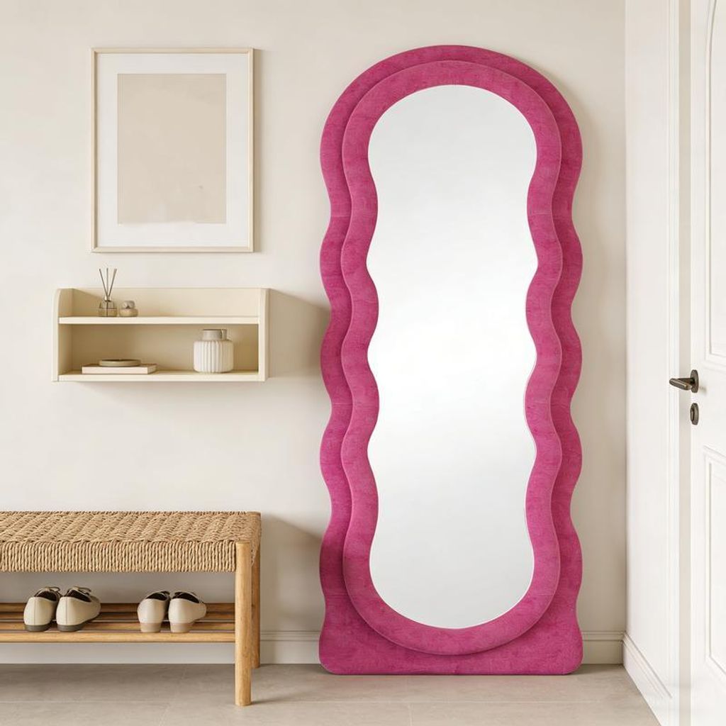 ZMH Specchio a figura intera 160x60 cm, con cornice Immagine del prodotto 