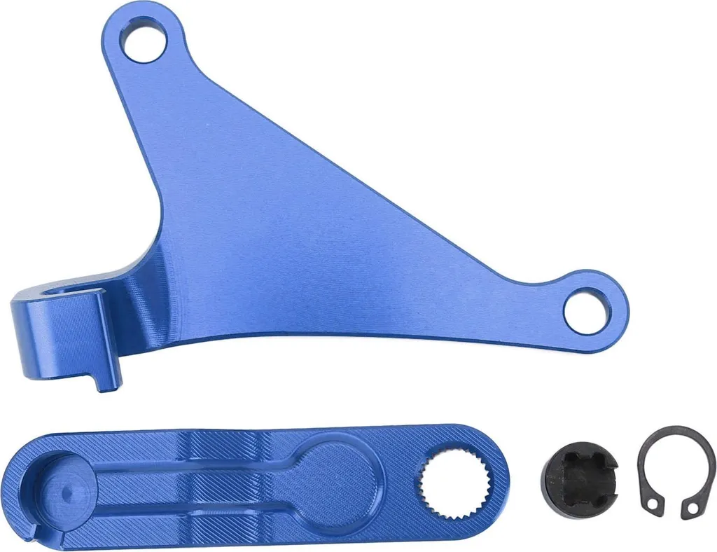 Rallonge de bras d'embrayage moto pour Yamaha MT-07 et XTZ700 T7 Bleu