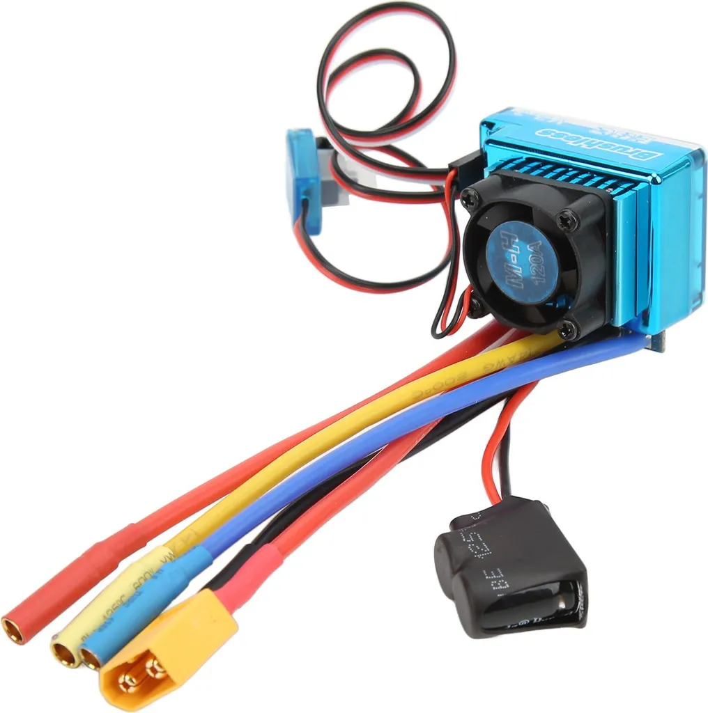 ESC 120A Brushless Programmable 9 Niveaux Accélération pour Buggy RC - 7
