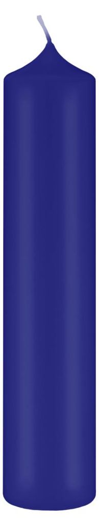 Altarkerzen Royalblau 20 x 8 cm, 4 Stück