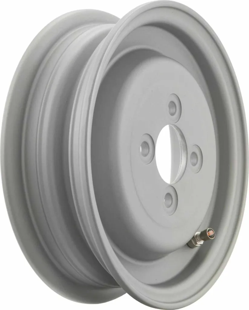 Roue complète tubeless en alu SIP 8 pouces offset 24,5 mm PCD 4/70