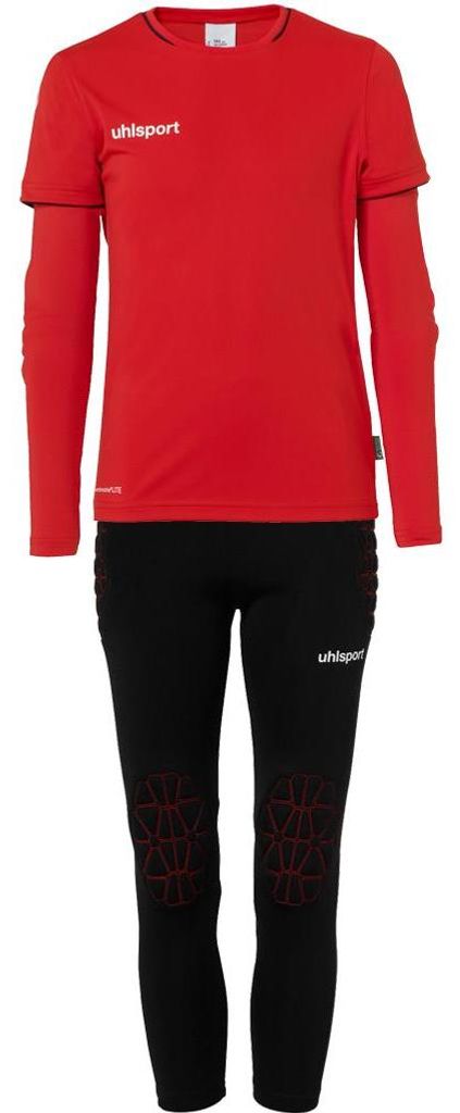 Uhlsport Save Goalkeeper Set Junior rot/schwarz 164 Produktbild 