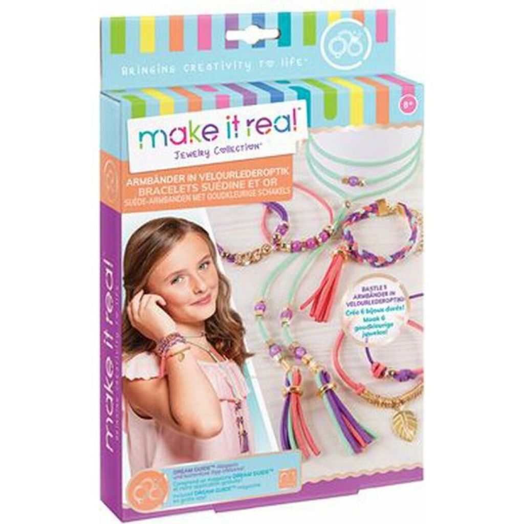 Make it Real Gold Link Seude, Detská súprava na výrobu Obrázok produktu 