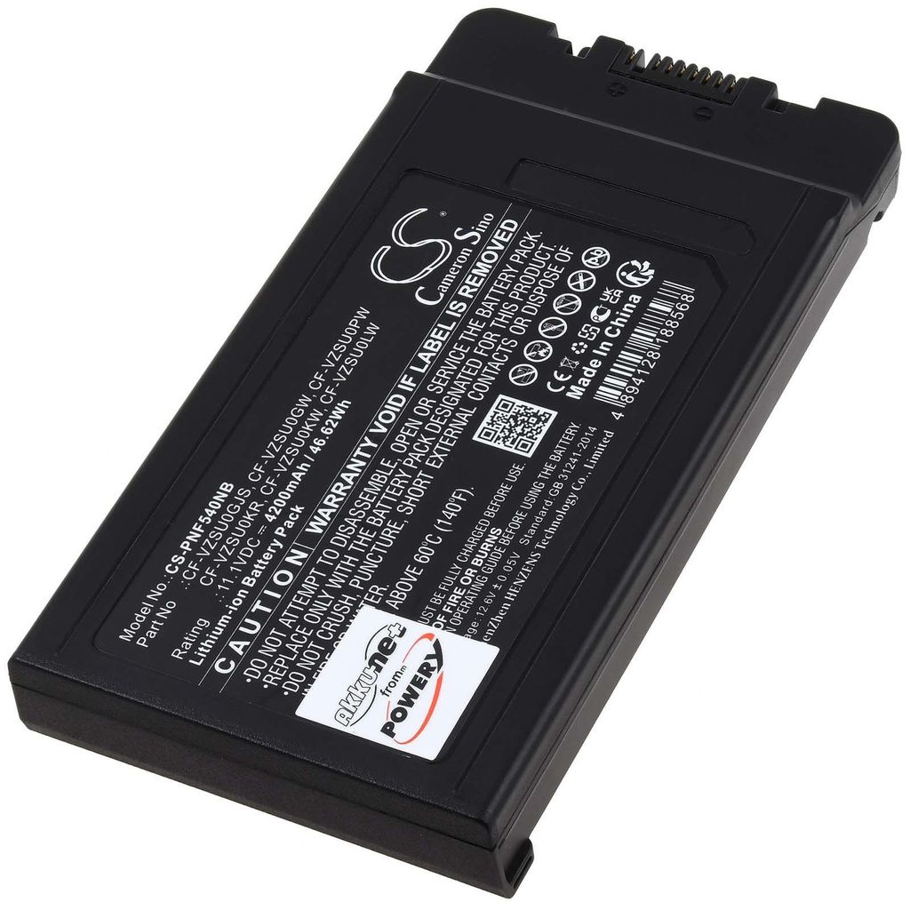 Batterie pour ordinateur portable Panasonic CF-54 Image du produit 