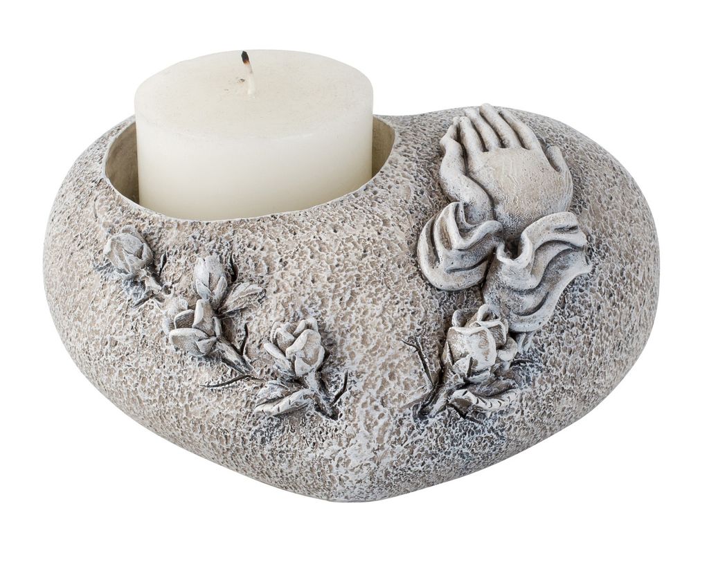 Novaliv Grabschmuck I Grabengel Grabdeko Grabherz Produktbild 