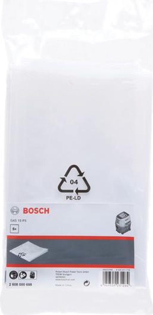 Entsorgungssack, 5 l, Kunststoff (5 Stk.) für GAS 15 PS Produktbild 