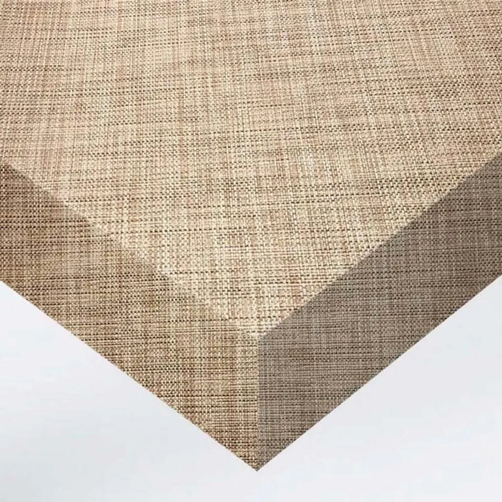 Film adhésif pour rénovation meuble effet tissu beige foncé 122x50 cm