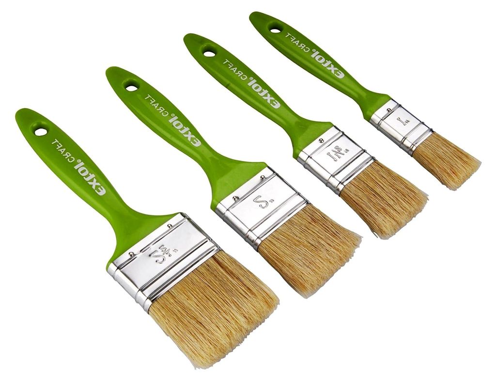 Pinsel flach, Set 4 Stck, (25-38-50-63mm)