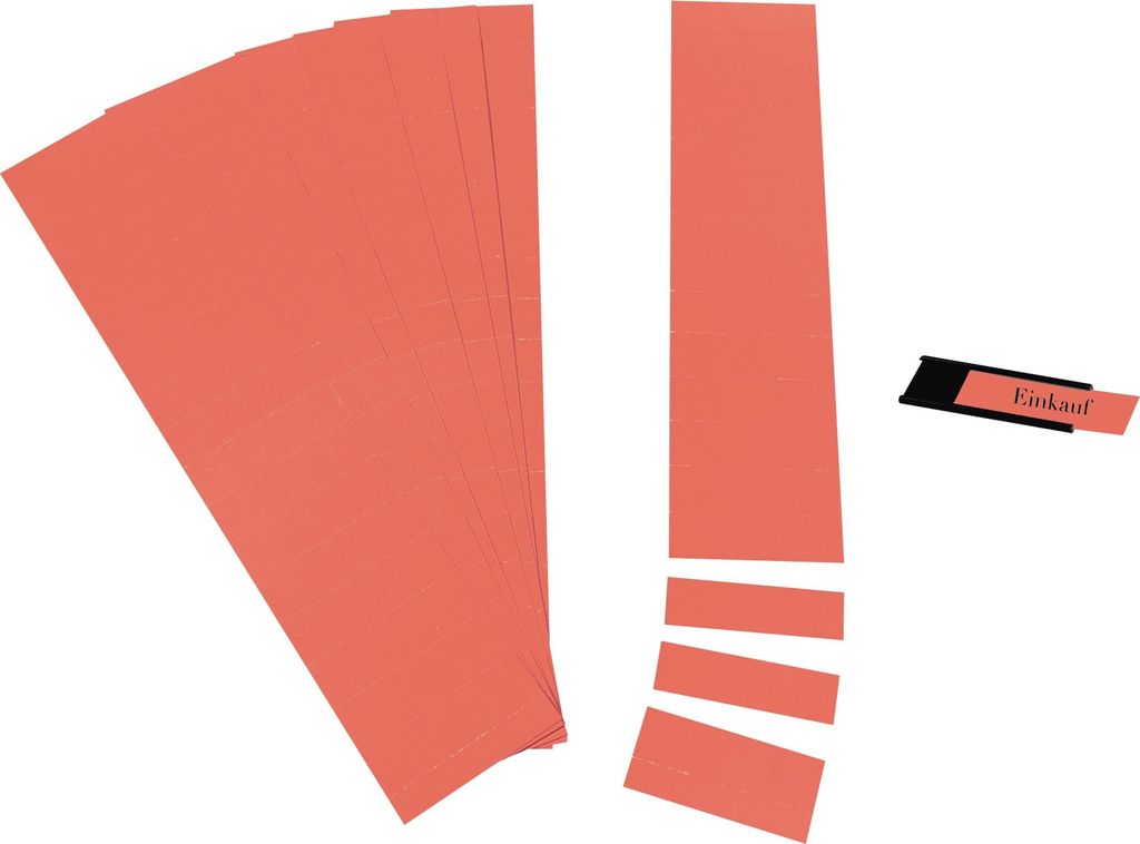 Ultradex Einsteckkarte 847405 60x17mm rot 170 St./Pack.