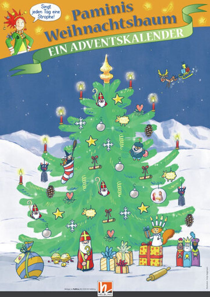 Paminis Weihnachtsbaum, mit 52 Beilage