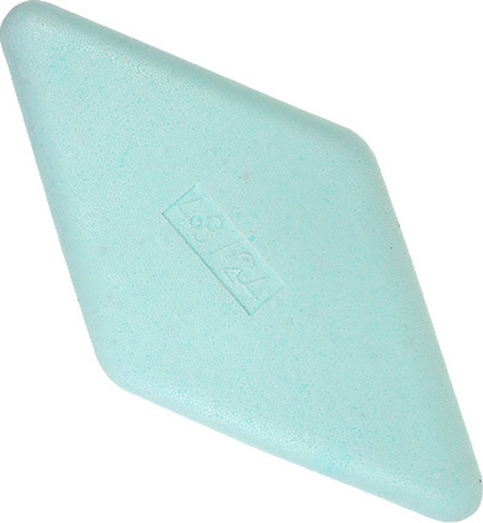 Styropor Bastel-Rhomben Mintgrün 48x24cm 2 Stück - Floristik, Serviettentechnik, Tischdeko, DIY