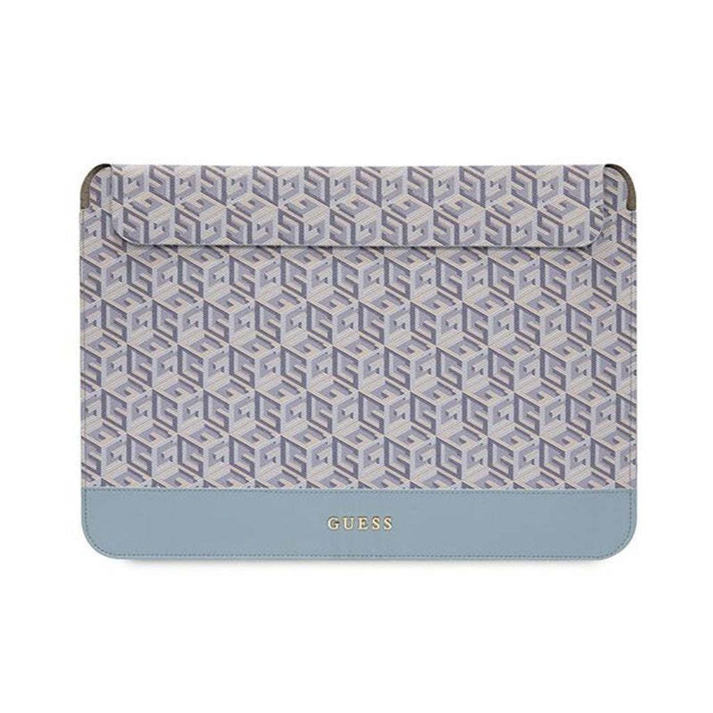 Guess Gcube Stripes Laptoptasche 16 - Blau Produktbild 