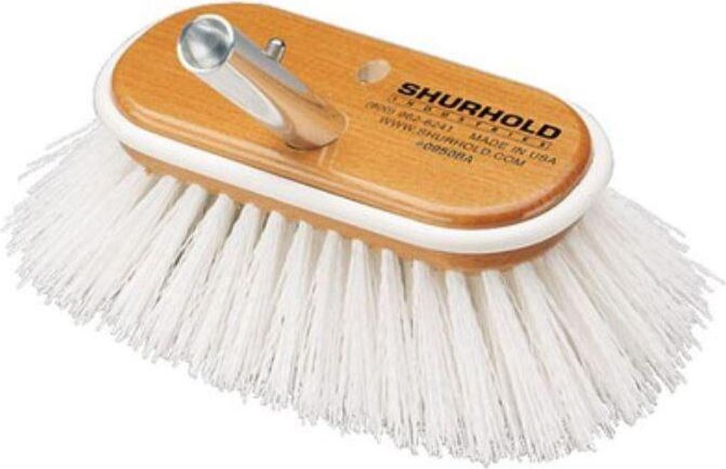 Shurhold Harte Polypropylen-deckbürsten Weiß 150 mm Weiß 150 mm