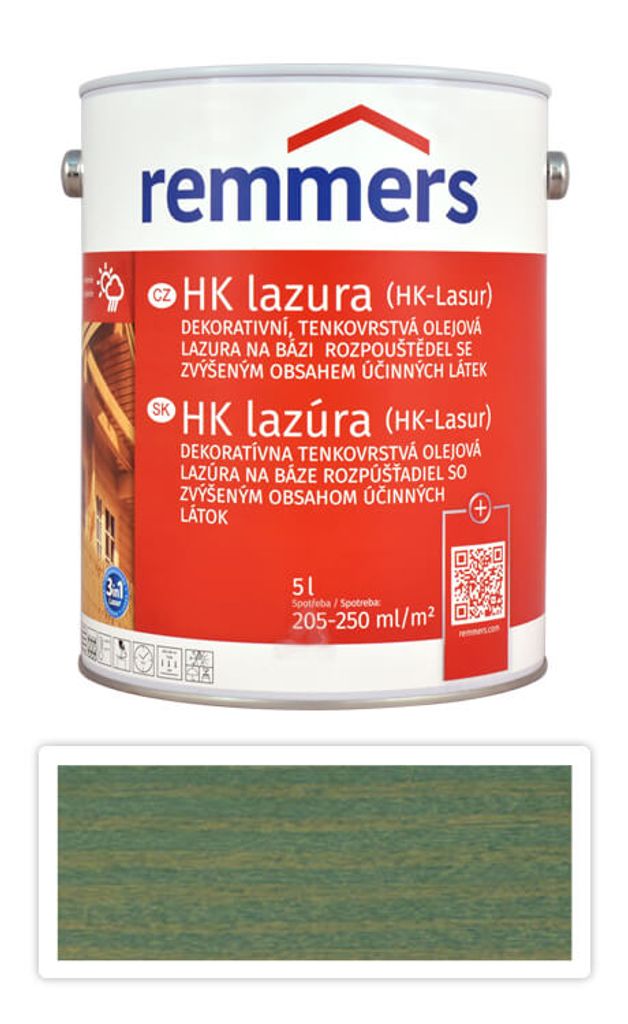 REMMERS HK lazura - ochranná lazura na dřevo pro exteriér 5 Obrázek produktu 