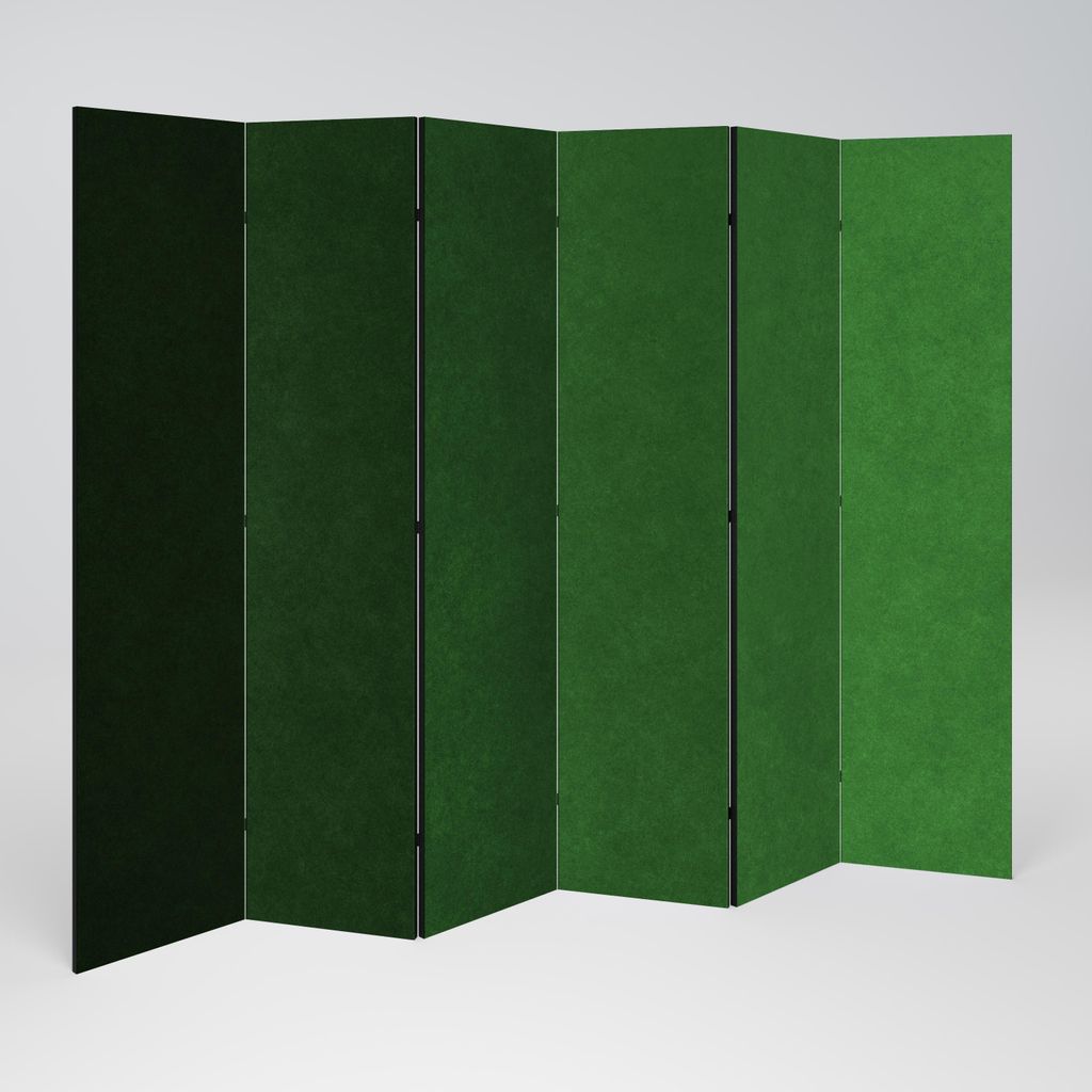 SpaceRebels Paravent Raumteiler - 6-teilig Raumtrenner, Druck 2-Seite - Raumtrenner - Trennwand Wohnung - Room Divider - Spanische Wand Deko Modern...