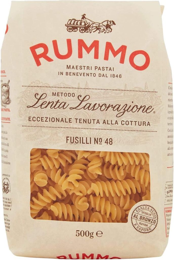 20x Rummo Fusilli N. 48 Hartweizengrieß Pasta Italienische Produktbild 