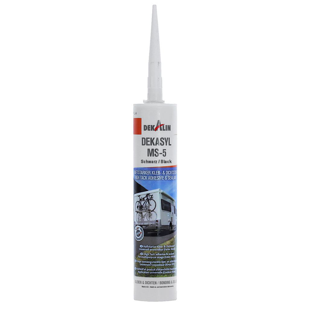 Dekalin 6252412 DEKAsyl MS-5 290 ml schwarz Einzelkartusche Produktbild 1