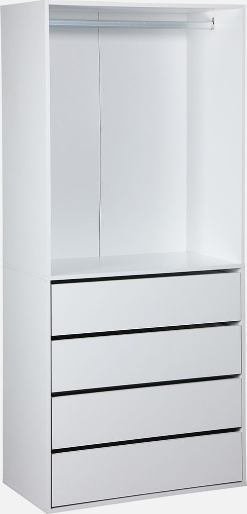 sweeek - Modulares Ankleide-Set mit 4 Elementen - Weiß Produktbild 3