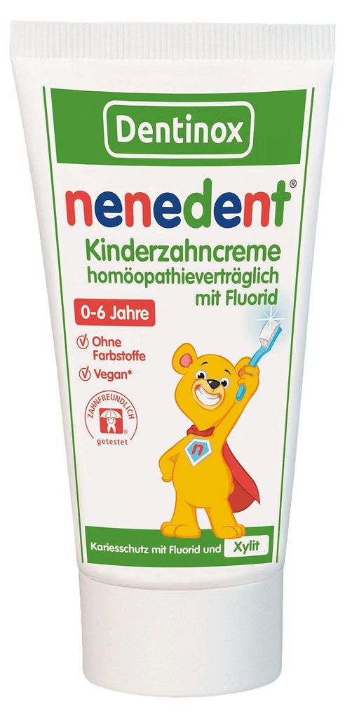 Nenedent dentifrice enfants homéop. avec fluor. 50 ml Image du produit 