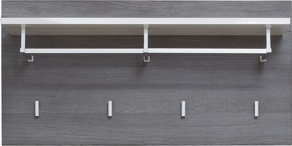 Fini le désordre avec le panneau de vestiaire LineGD argent fumé blanc