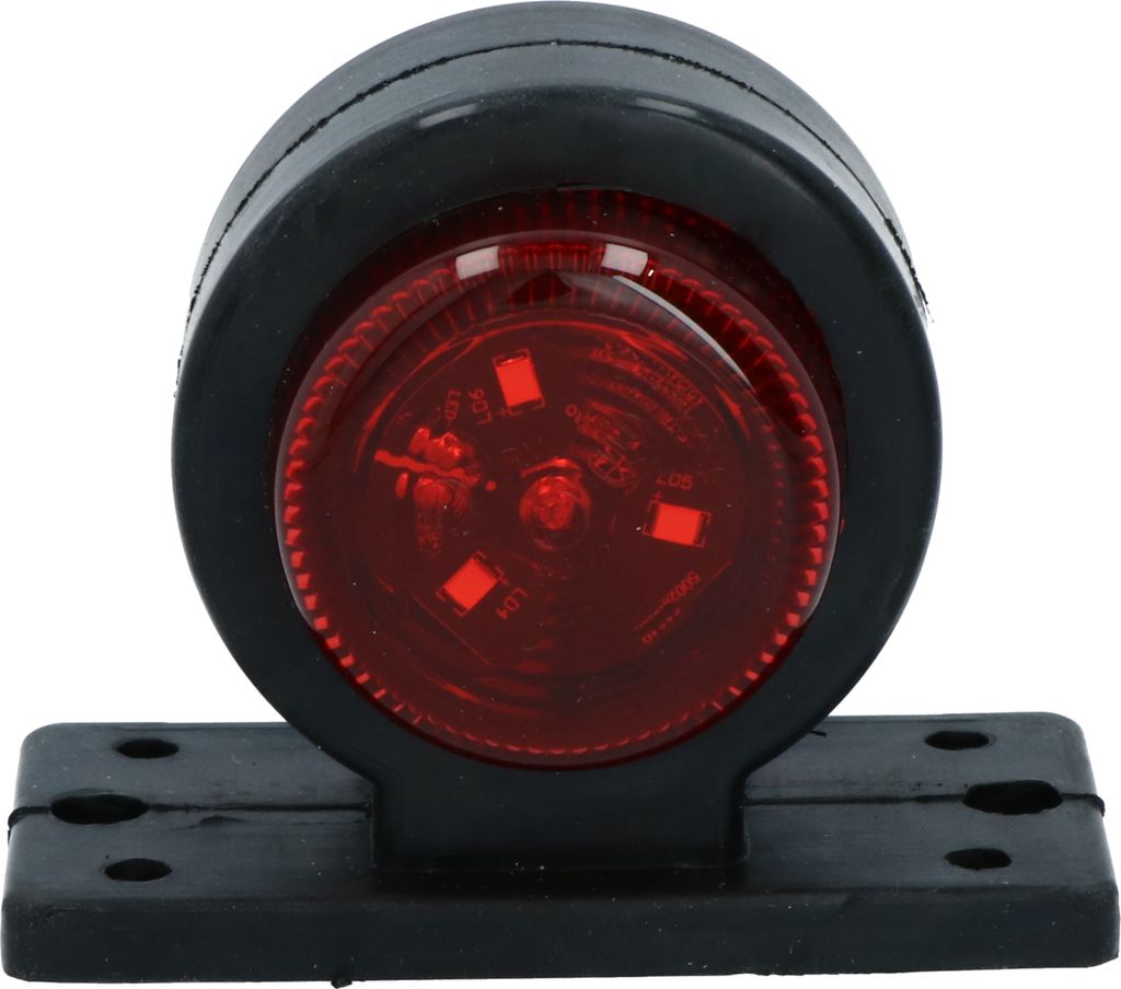 Carpoint LED Begrenzungsleuchte Links Rot/Weiß 72mm