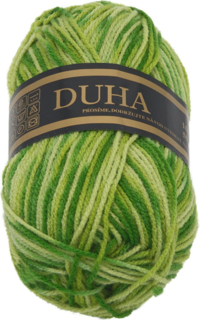 Garn DUHA - 50g / 150 m - Grün