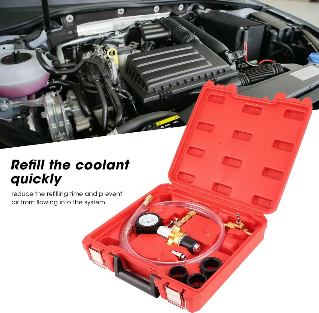 Kit détection des fuites liquide refroidissement et remplissage 1/4 NPT