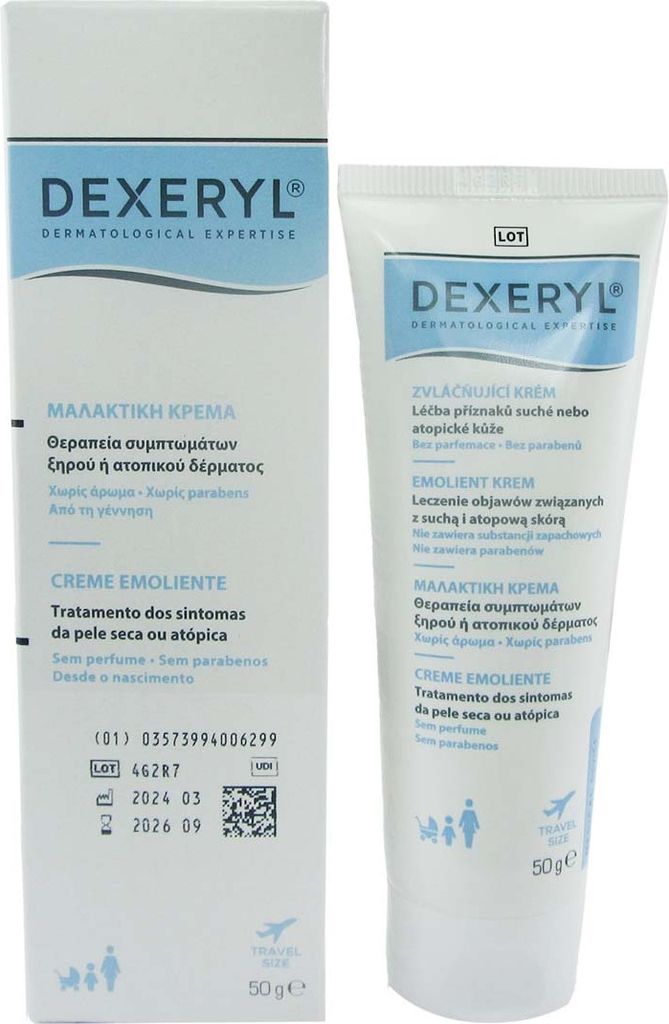 Dexeryl Emollient Creme, 50 g - Medizinalprodukt für Produktbild 
