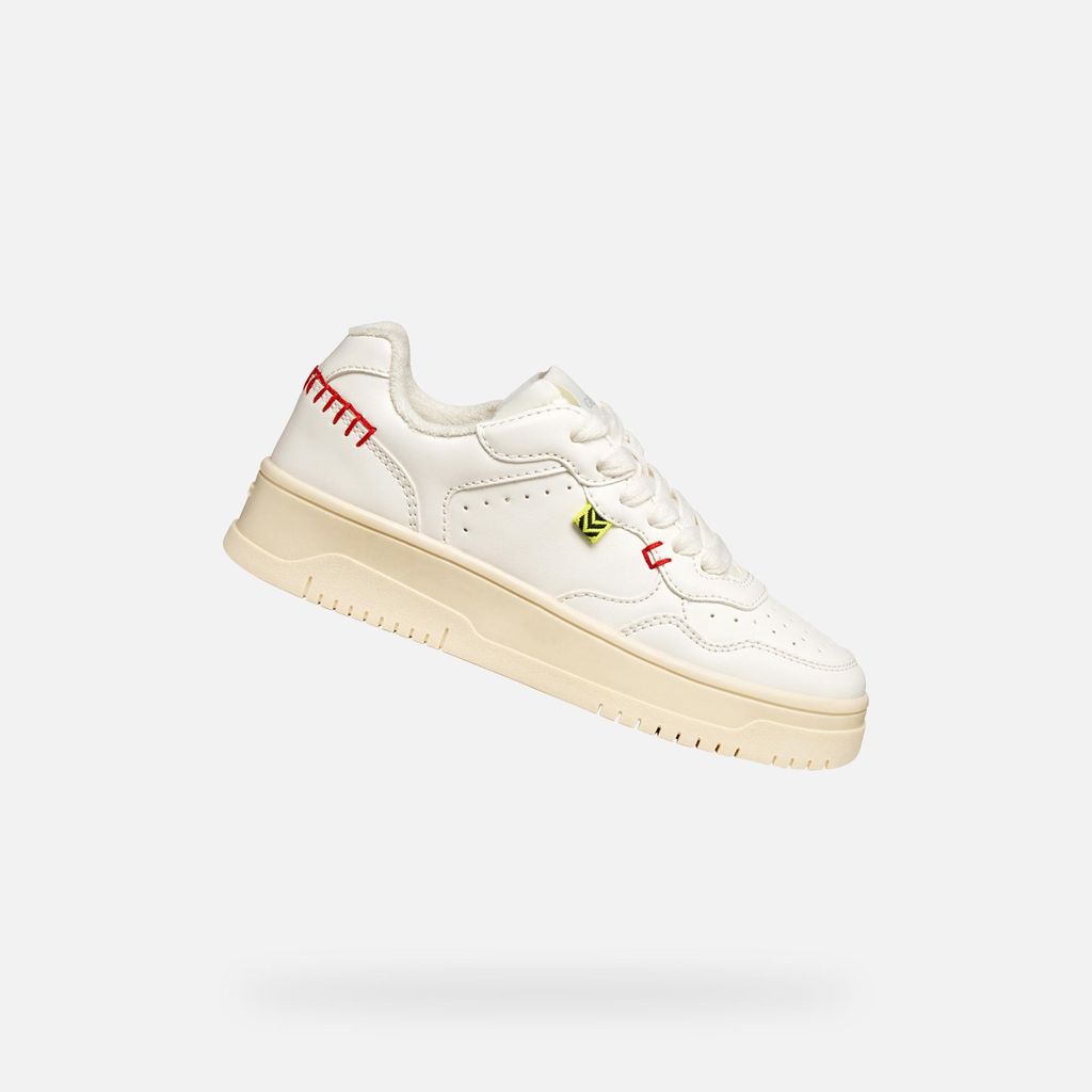 Geox Lestrella Mädchen-Sneaker in Creme 38