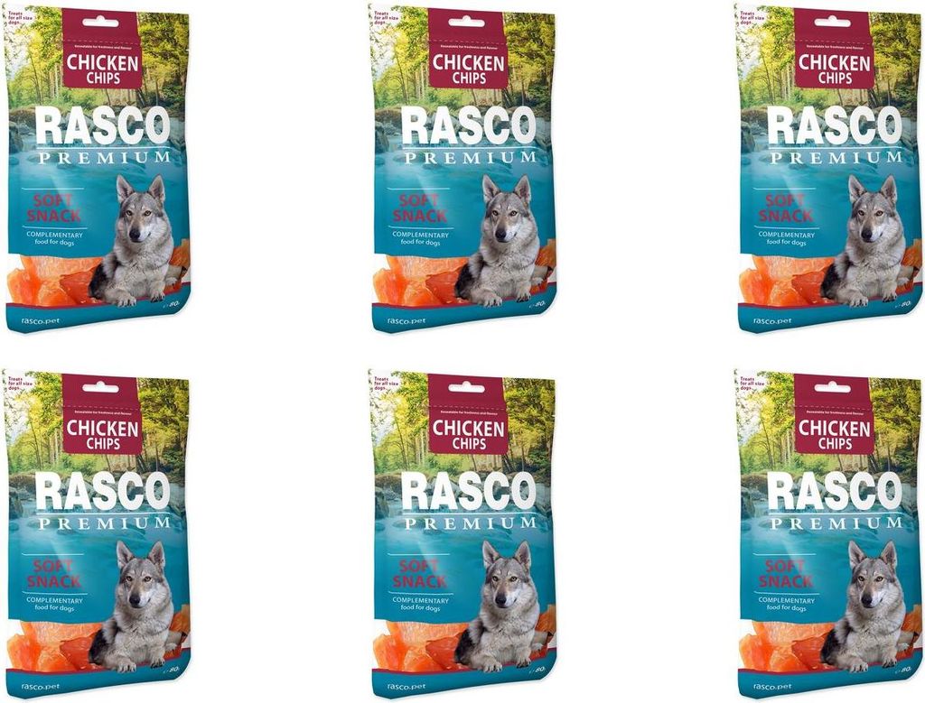 Rasco Premium Hähnchenfilets 80g / Packung 6 Stk.