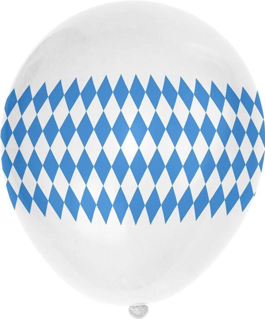 Heku GmbH Maxi Ballons Bayrisch Blau 5 Stück Produktbild 