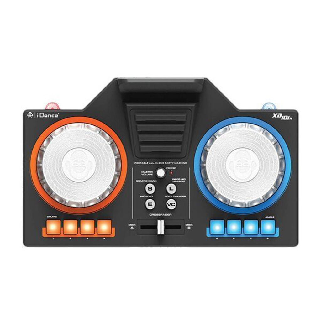 DJ-Pult XD101N für angehende DJs ab 8 Jahren mit Gestensteuerung, Bluetooth & iPad Dock