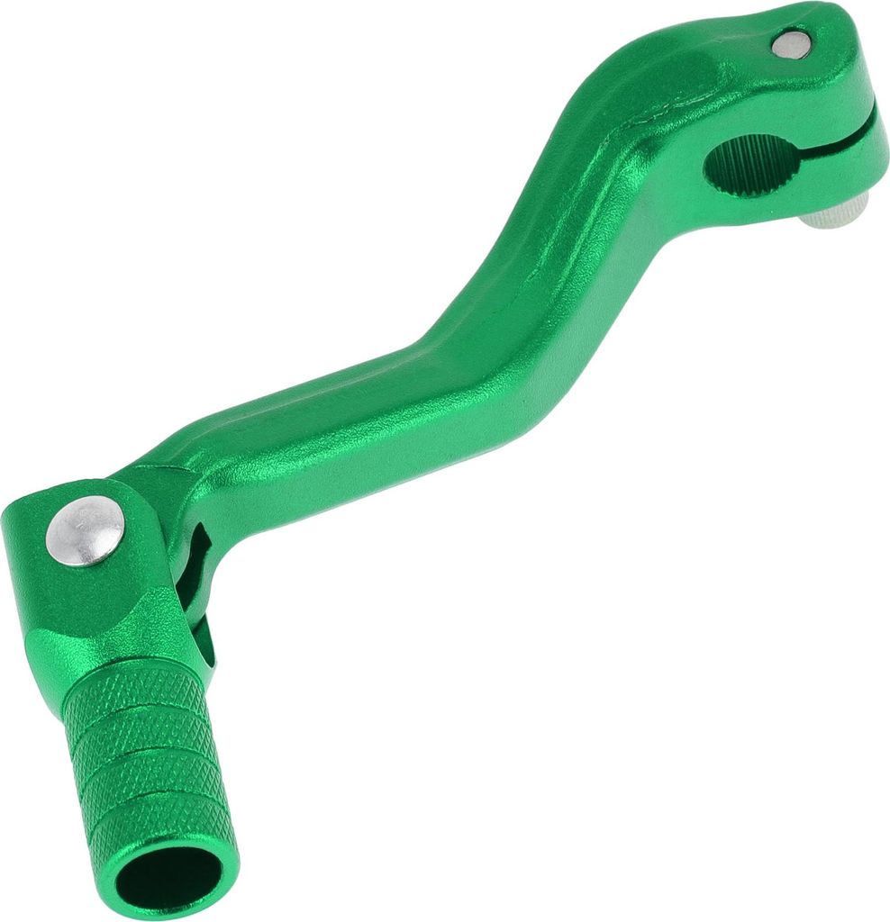 Faltbarer Motorrad-Schalthebel für Kayo T2 Aluminiumlegierung Pedal-Schalthebelarm Grün