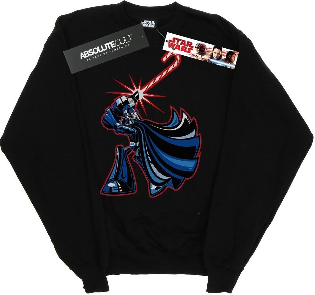 Star Wars - "Candy Cane" Sweatshirt für Herren BI45284 (M) (Schwarz)