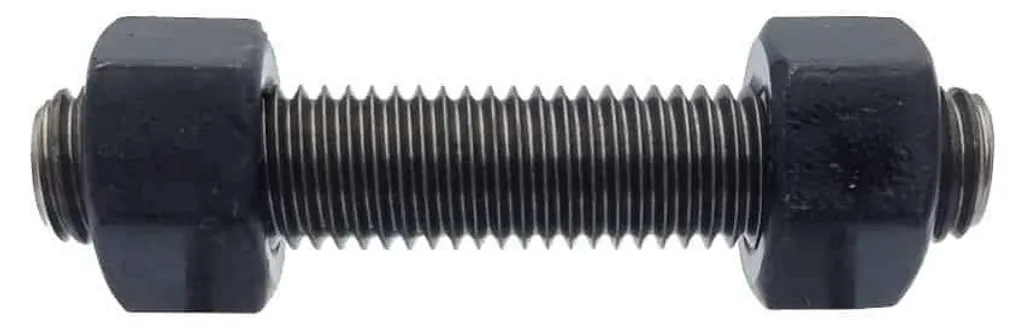Boulonnerie ASTM A193 et A194 Finition Brute D-Work 12x60 mm 50 Pièces