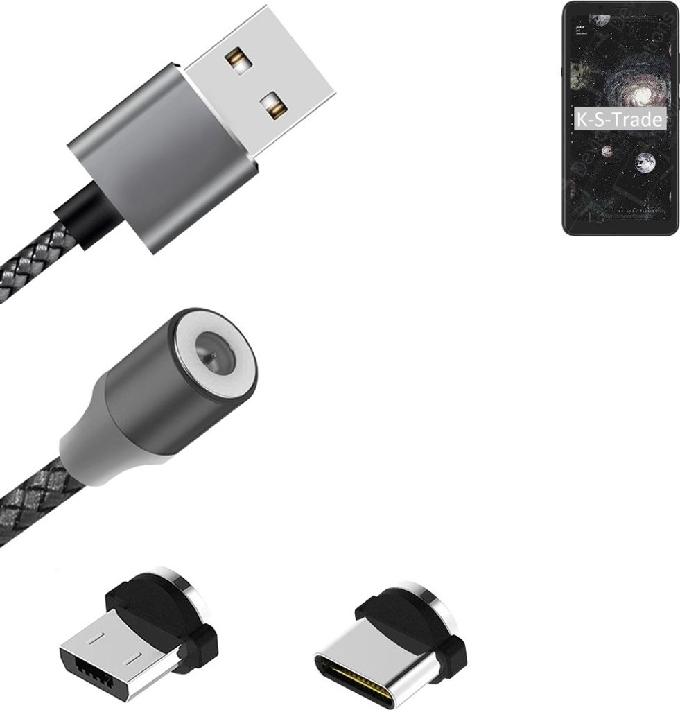 K-S-Trade Hochwertiges Magnet-Lade-kabel Sync-Kabel Produktbild 
