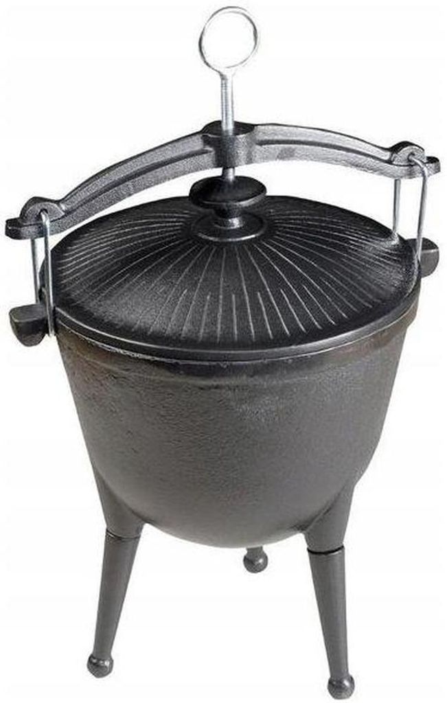 Mg629 Gusseisen Grill Jägerkessel Produktbild 