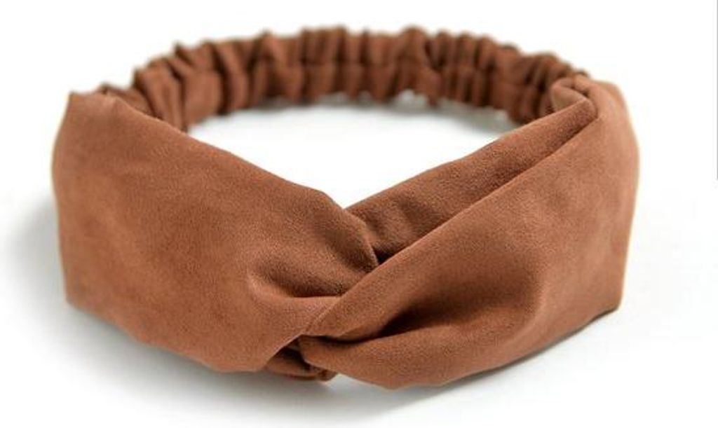 Somstyle 3er-Set Haarbänder Damen & Mädchen – Sport-Haarband Elastisch – Grün, Braun & Beige