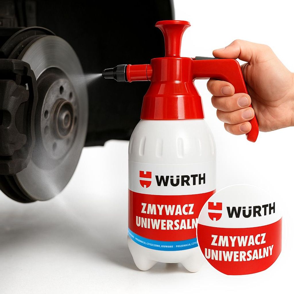 Würth Pumpen-Drucksprüher Sprühgerät 1L Waschmaschine