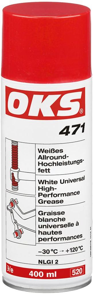Hochleistungsfett OKS 471 400ml Weiß