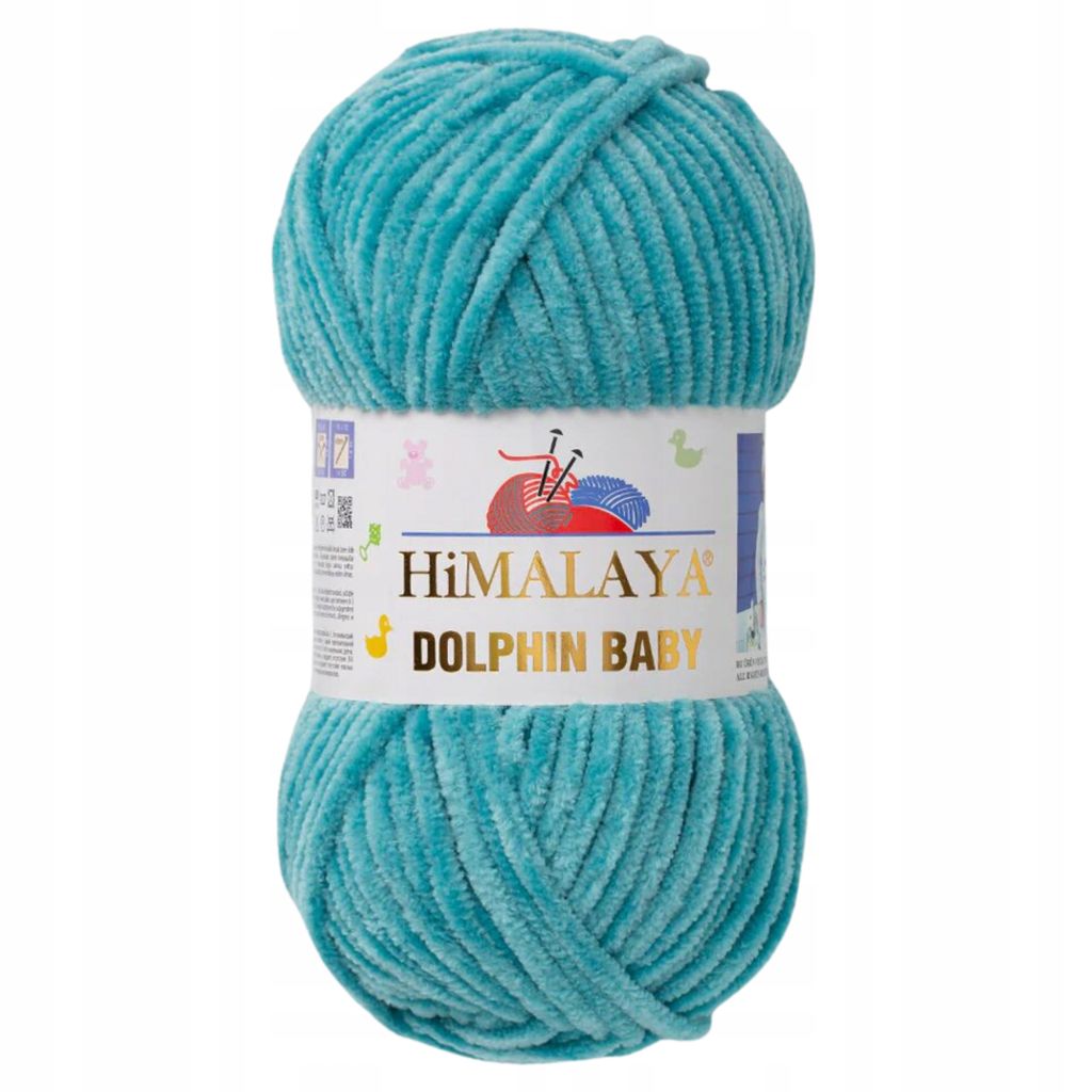 Himalaya Dolphin Baby Wolle 80354 Türkis Patina – Weiches & Produktbild 1