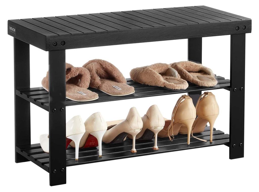 Banc d'étagère à chaussures VEVOR Banc à chaussures (703 x Image du produit 