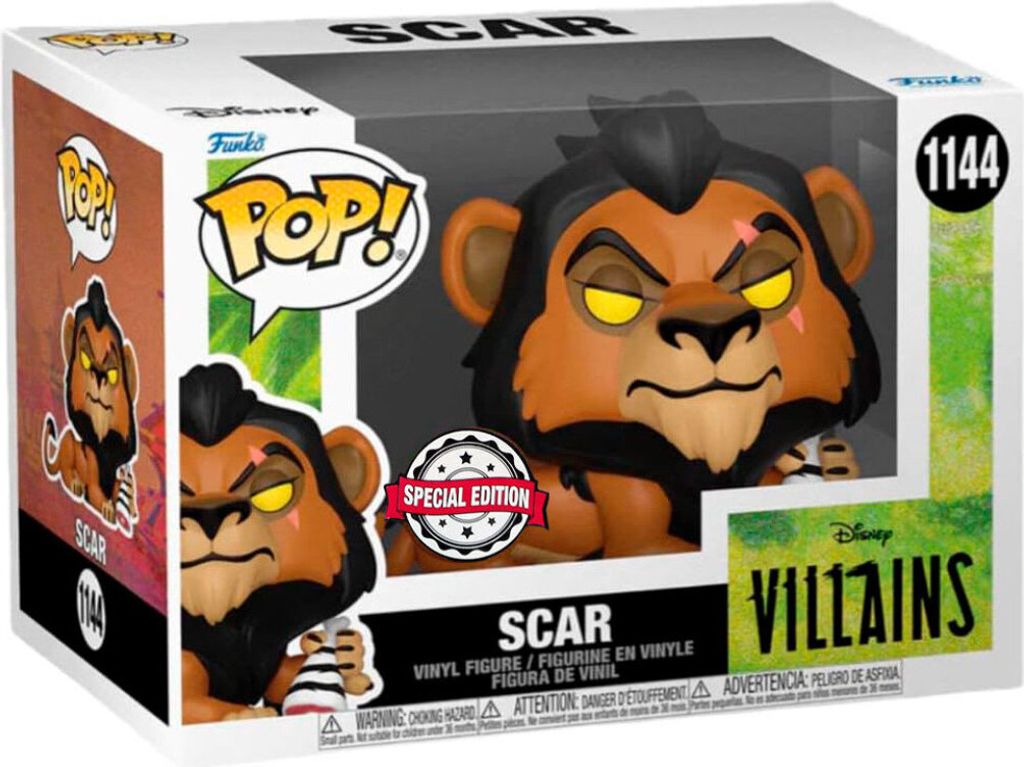 Figurka Funko Pop! Disney Villains - Scar z Lwa Króla, Image du produit 