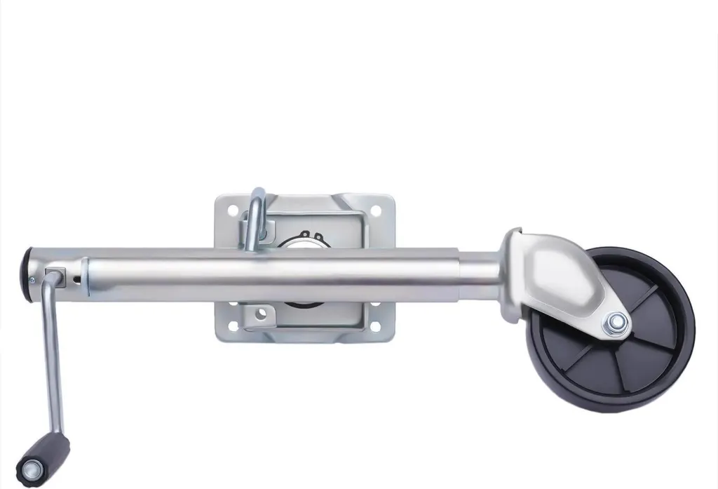 Roue jockey 540 kg en acier au carbone - Roue 15,24 cm ultra robuste - 8