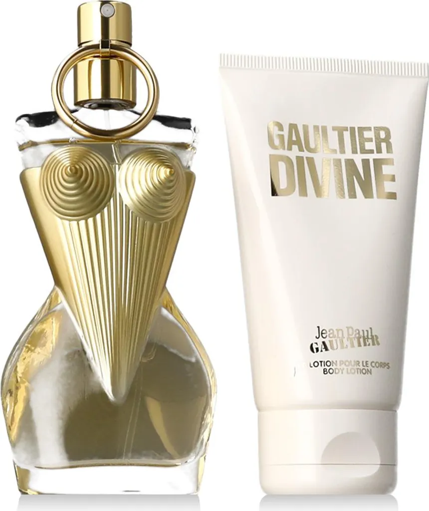 Gaultier Divine Parfum 50ml et Lait 75ml pour une Peau Hydratée et Parfumée