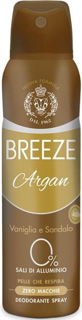 Spray-Deodorant Breeze Argan, 150 ml Produktbild 