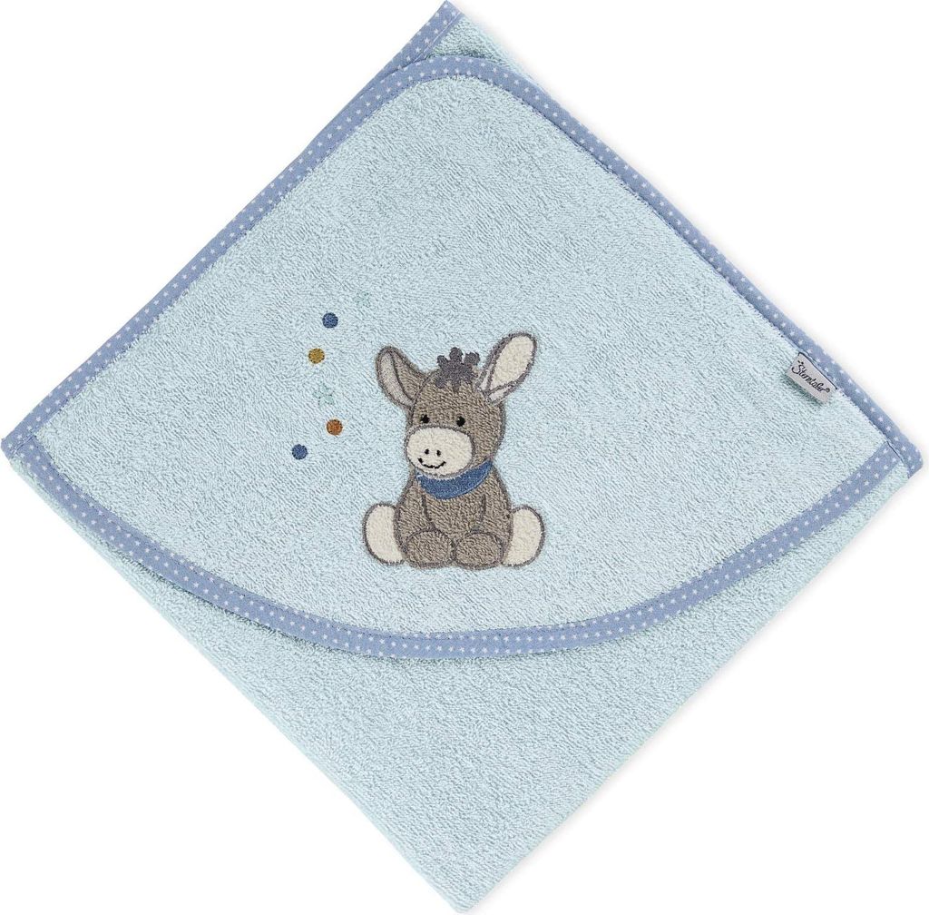 Sterntaler Badetuch100x100 Emmi hellblau