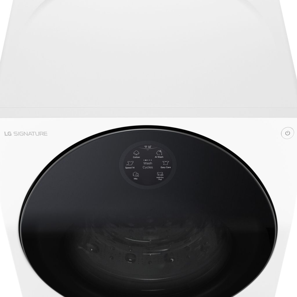 LG SIGNATURE LSWD100E Waschtrockner Freistehend Frontlader Produktbild 14