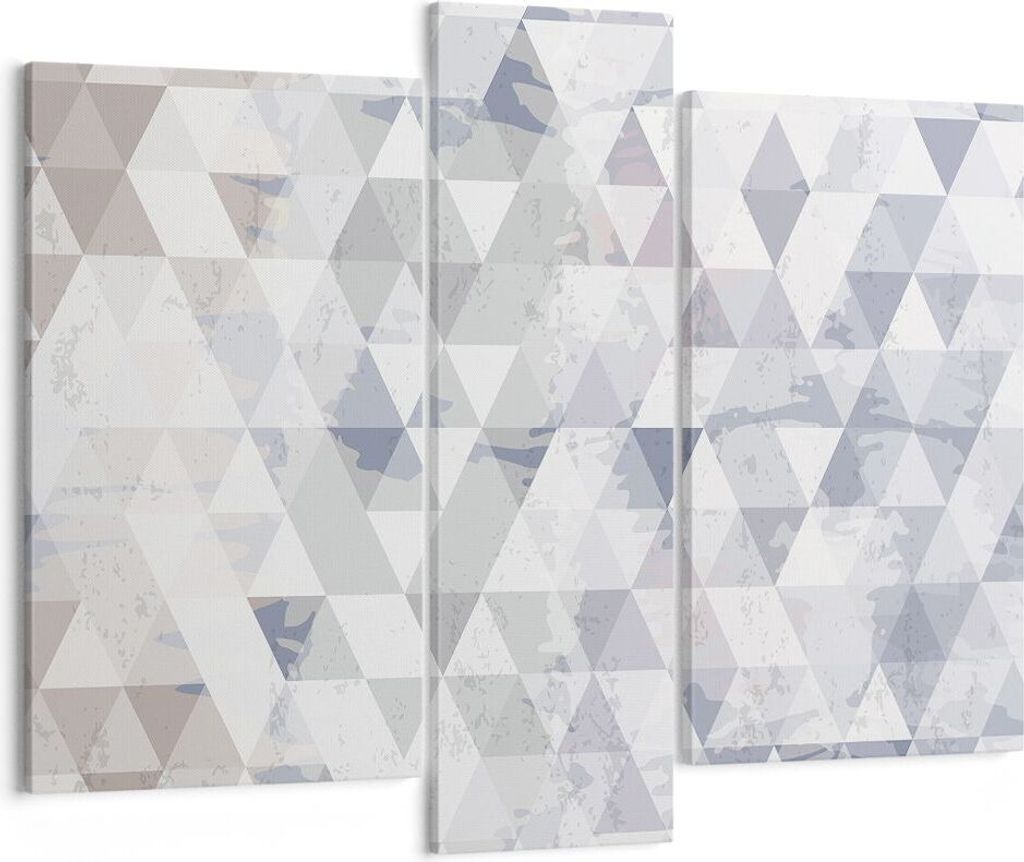 Bild auf Leinwand - Leinwandbild - Abstraktion modern - 95x80cm - Wand Bild - Wanddeko - Wandbilder - Leinwanddruck - Bilder - Kunstdruck - Wanddek...